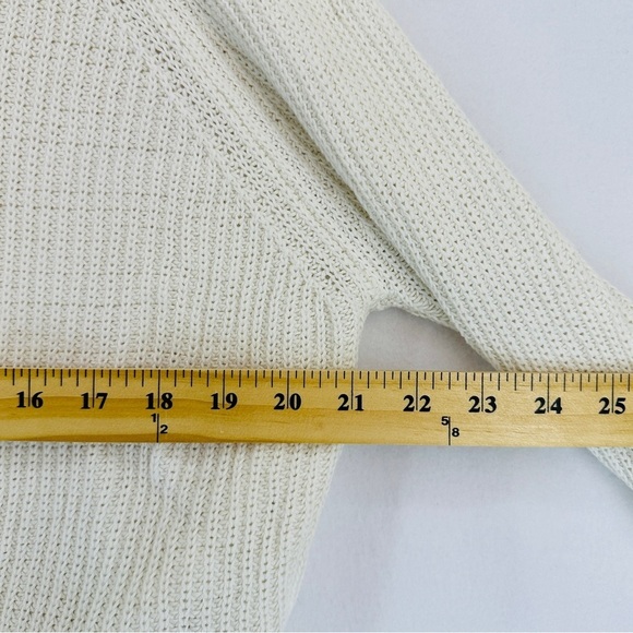 Forever 21 Knit Pullover Sweater Size L Beige - Picture 6 of 10